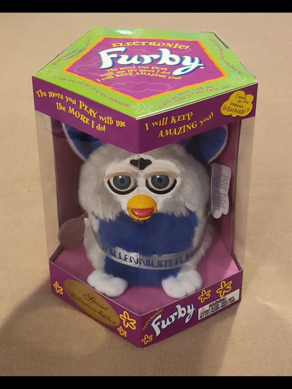 NWT & Vintage 1996 Electronic Millennium Furby